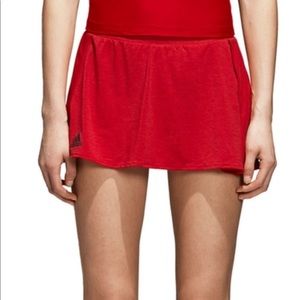 Adidas Barricade Women's Tennis Skirt - Scarlet